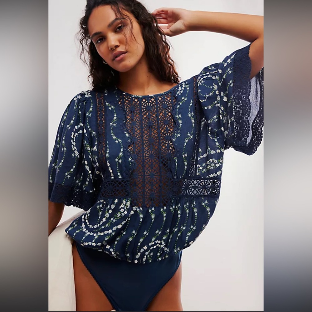 NWT Free People Bali Tate Bodysuit